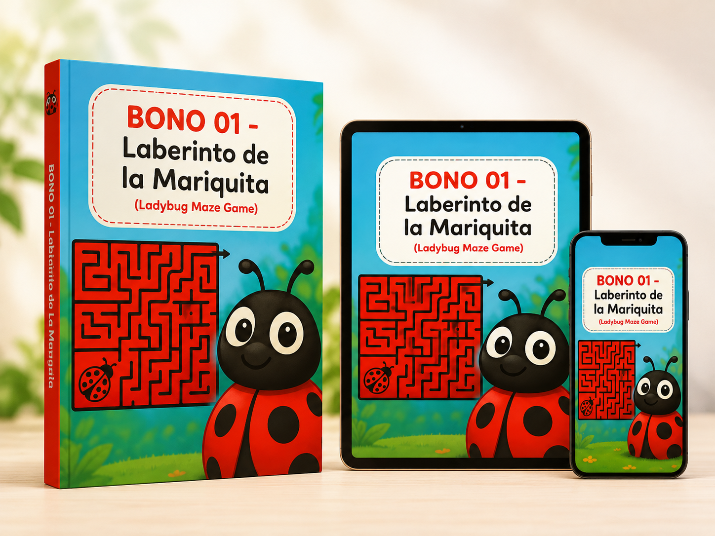 Juego imprimible de laberinto para niños