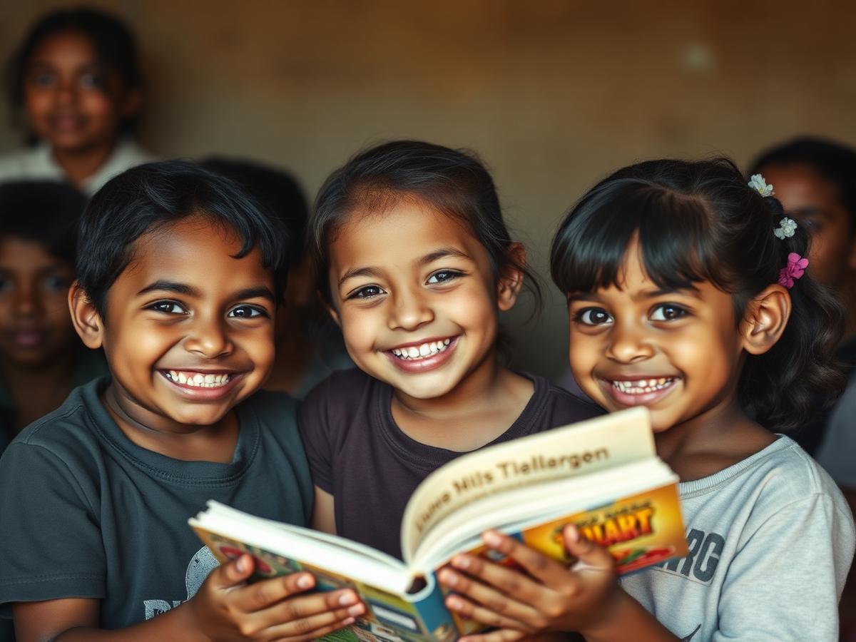 Niños atendidos por el proyecto social